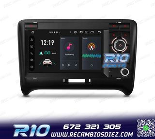 RADIO GPS ANDROID 14 PARA AUDI TT 06-12 16GB