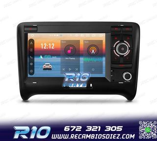 RADIO GPS ANDROID 14 PARA AUDI TT 06-12 16GB