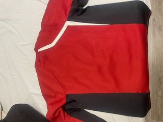 Sudadera Adidas Vintage Roja-Negra