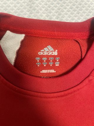 Sudadera Adidas Vintage Roja-Negra