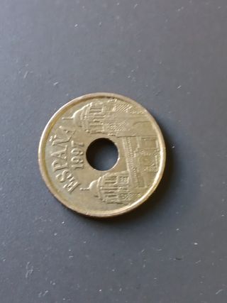 Moneda 25 Ptas Melilla 1497-1997