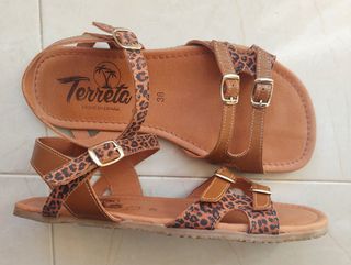 Sandalias barefoot Terreta Talla 38