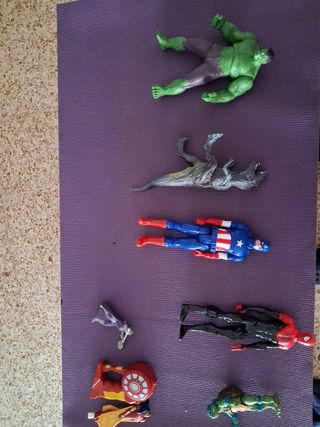 Pack 8 figuras acción