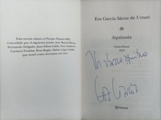 Aquitania: Premio Planeta 2020