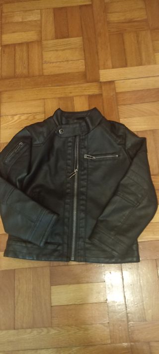 Giacca Moto Pelle Bimbi