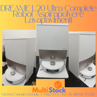 DREAME L20 Ultra: robot aspirapolvere lava