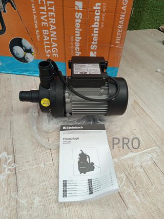 Steinbach Filtro Active Balls+ 040386 – Bomba autoabsorbente para Piscinas de hasta 19.000 l