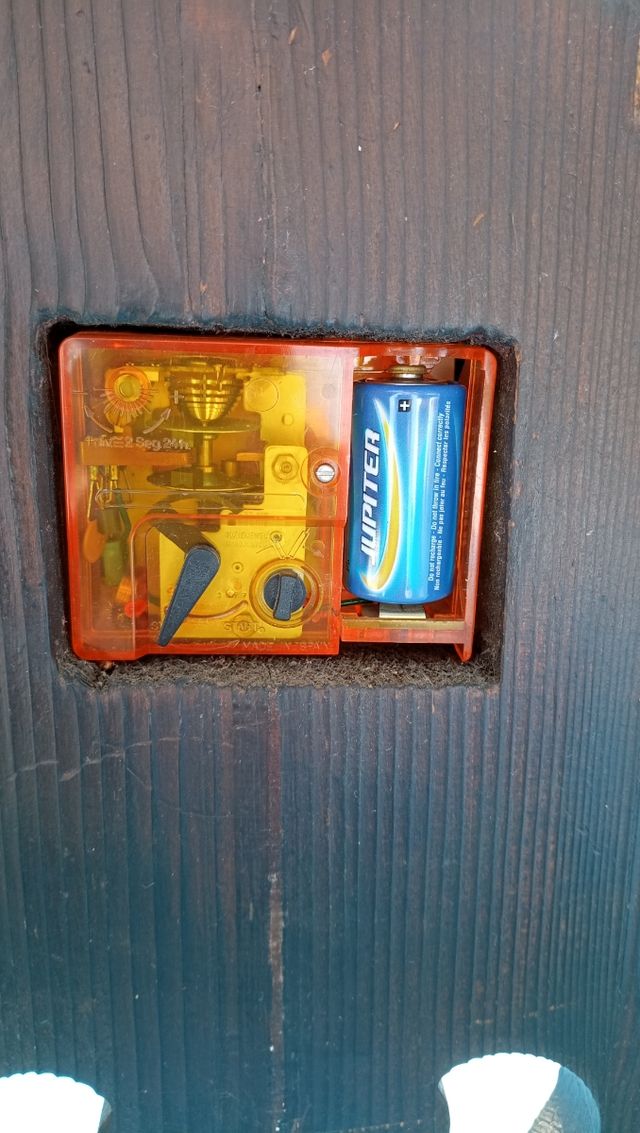 Reloj antiguo tríptico Austriaco