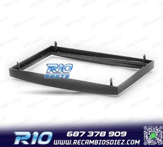 MARCO NEGRO RADIO 2-DIN PARA CITROEN C2 C3 BERLINGO JUMPY FI