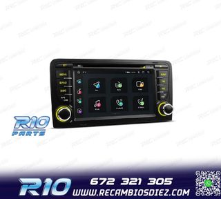 RADIO GPS ANDROID 12 PARA AUDI A3 8P 8PA S3 RS3 03-12