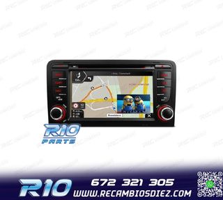 RADIO GPS ANDROID 12 PARA AUDI A3 8P 8PA S3 RS3 03-12