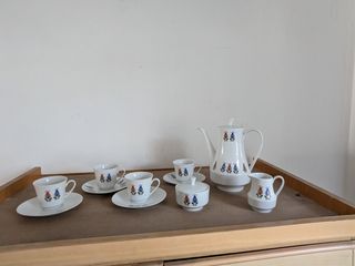 Set caffè vintage porcellana