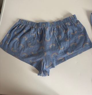 Pijama Corto Azul 
