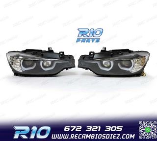 FAROS XENON BMW F30 F31 12-15 DRL NEGRO