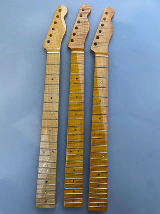 cuellos telecaster - Maple Flameado -

