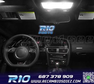 KIT 14 BOMBILLAS LED INTERIOR PARA AUDI A5 S5 RS5 B8 08-15