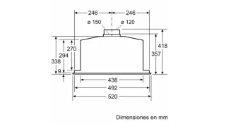 Campana extractora Bosch