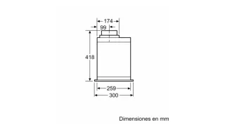 Campana extractora Bosch