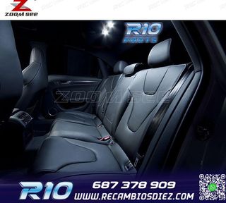 KIT 20 BOMBILLAS LED INTERIOR PARA AUDI A4 S4 B8 QUATTRO AVA