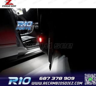 KIT 23 BOMBILLAS LED INTERIOR AUDI A4 S4 RS4 B6 B7 QUATTRO A