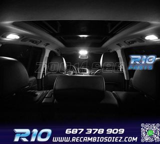 KIT 16 BOMBILLAS LED INTERIOR PARA AUDI Q5 09-16