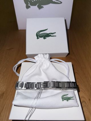 Pulsera Lacoste Platino