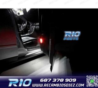 KIT 23 BOMBILLAS LED INTERIOR PARA AUDI A4 S4 RS4 B6 B7 AVAN