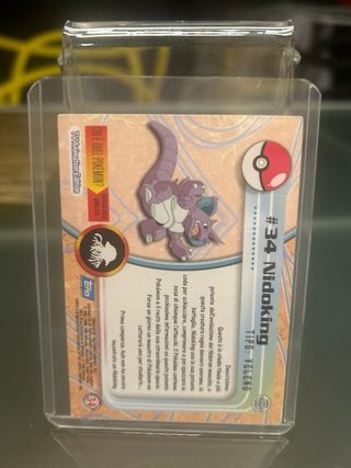 Carta Pokemon Nidoking #34 Topps ITA