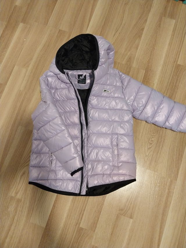Chaqueta niña morada - Talla M, 8 AÑOS