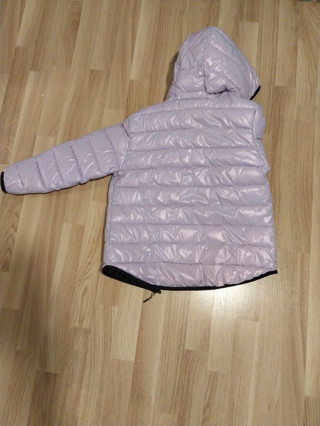 Chaqueta niña morada - Talla M, 8 AÑOS