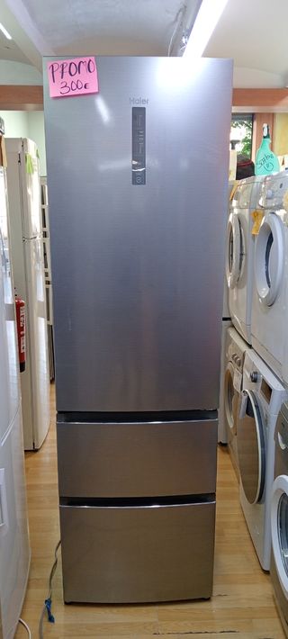 Nevera Haier combi acero
NO Frost 