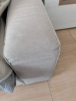 Sofá rinconero gris