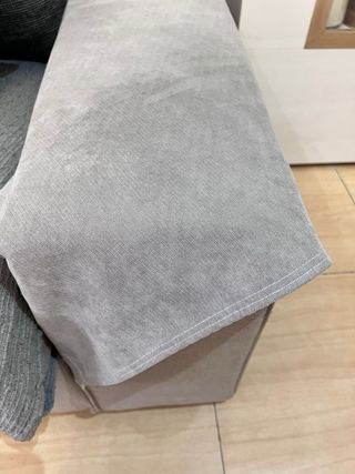 Sofá rinconero gris