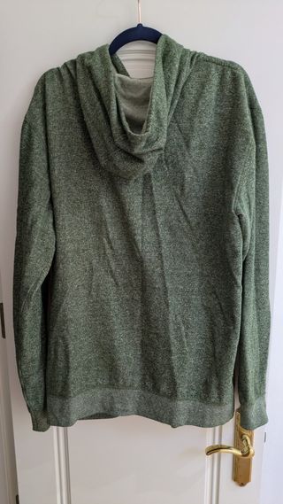 Sudadera DC verde oliva con capucha
