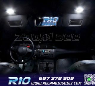 KIT 18 BOMBILLAS LED INTERIOR PARA BMW SERIE 3 E46 WAGON TOU