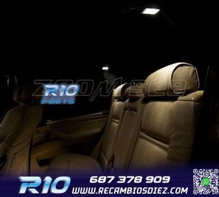 KIT 21 BOMBILLAS LED INTERIOR PARA BMW X5 E70 07-13