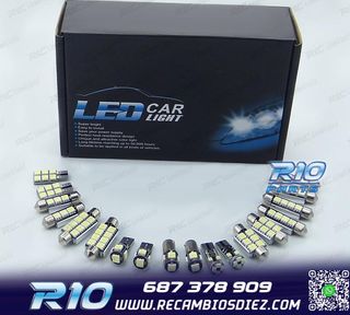 KIT 21 BOMBILLAS LED INTERIOR PARA BMW X5 E70 07-13