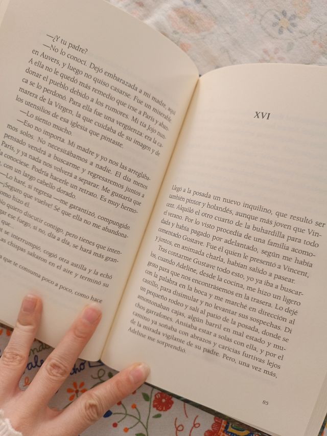 El pintor del sombrero de malvas