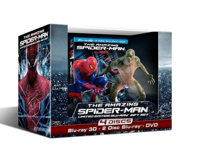The Amazing SpiderMan Limited Edition bluray