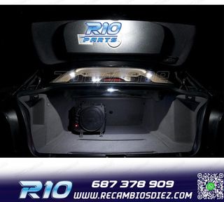 KIT 19 BOMBILLAS LED INTERIOR PARA BMW E39 5 SERIE SEDAN 520