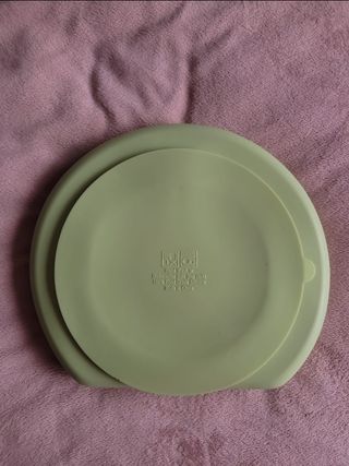 Vajilla bebé silicona: 2 kits