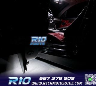 KIT 19 BOMBILLAS LED INTERIOR PARA BMW SERIE 3 E92 COUPE 325