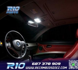 KIT 19 BOMBILLAS LED INTERIOR PARA BMW SERIE 3 E92 COUPE 325