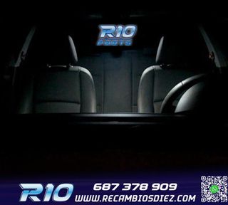 KIT 8 BOMBILLAS LED INTERIOR PARA BMW 1 SERIE F20 F21 HATCHB