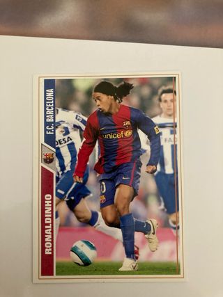 Cromo Ronaldinho F.C. Barcelona