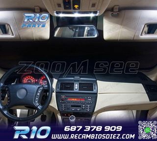 KIT 16 BOMBILLAS LED INTERIOR PARA BMW X3 E83 04-10