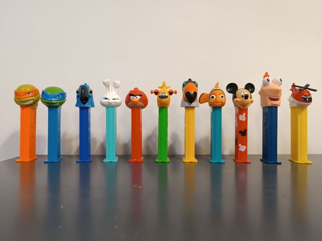Set di dispenser per caramelle PEZ - Personaggi