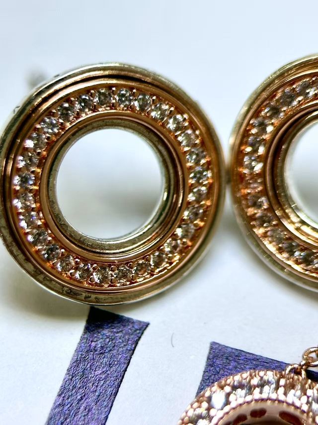 Pandora - Pendientes y colgante plata