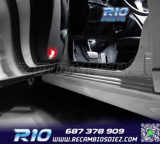 KIT 19 BOMBILLAS LED INTERIOR PARA MERCEDES CLASE ML W163 ML