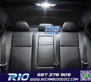 KIT 19 BOMBILLAS LED INTERIOR PARA MERCEDES CLASE ML W163 ML